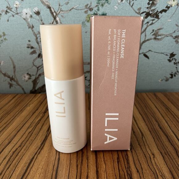 ILIA Other - ILIA The Cleanse Soft Foaming Cleanser + Make Up Remover 6.76 fl.oz./200ml